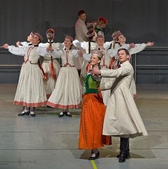 XV Deju svētku skate Rīgas deju kolektīvu A grupai - 