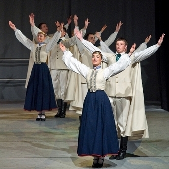 XV Deju svētku skate Rīgas deju kolektīvu A grupai - 