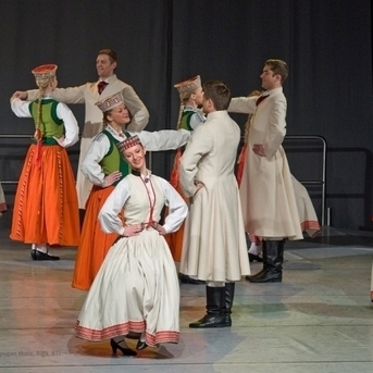 XV Deju svētku skate Rīgas deju kolektīvu A grupai - 