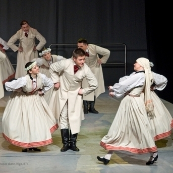 XV Deju svētku skate Rīgas deju kolektīvu A grupai - 