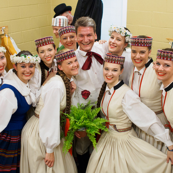 XVII Baltijas valstu Studentu Dziesmu un deju svētki „Gaudeamus”. - Foto Jurģis Rikveilis un palīgi