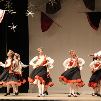 „Danči sniegā” Tukumā - 