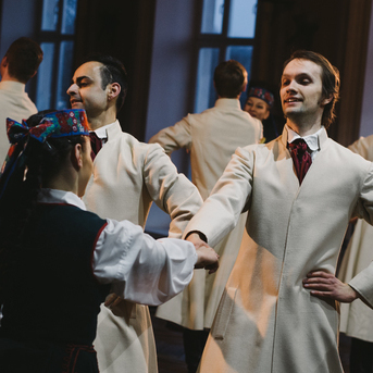 Dancis Viļņā - Foto Jurģis Rikveilis un palīgi