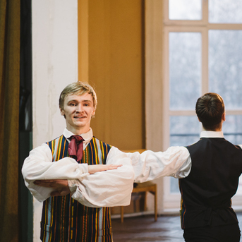 Dancis Viļņā - Foto Jurģis Rikveilis un palīgi