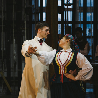 Dancis Viļņā - Foto Jurģis Rikveilis un palīgi