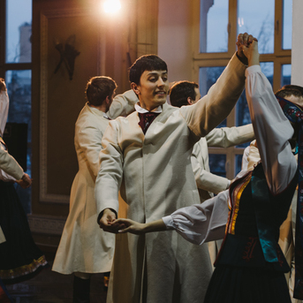 Dancis Viļņā - Foto Jurģis Rikveilis un palīgi