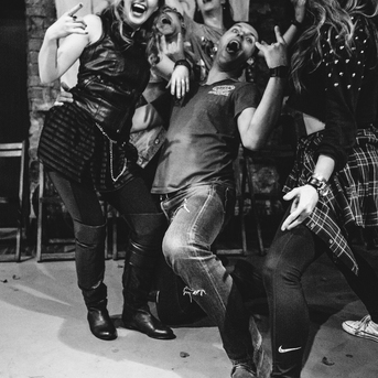 Dancis Hard Rock Garage - Jauno dejotāju iesvētības - Foto Jurģis Rikveilis