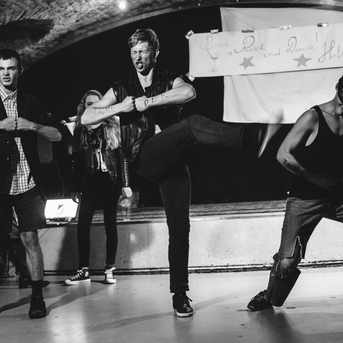 Dancis Hard Rock Garage - Jauno dejotāju iesvētības - Foto Jurģis Rikveilis