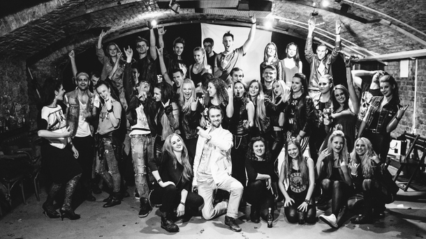 Dancis Hard Rock Garage - Jauno dejotāju iesvētības - Foto Jurģis Rikveilis