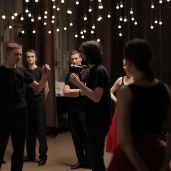 LMT reklāmas filmēšana - Foto Mārtiņš Cīrulis