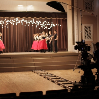 LMT reklāmas filmēšana - Foto Mārtiņš Cīrulis