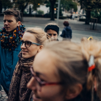 Pagrīdes zinātnieku laboratorija - jauno dejotāju iesvētības - Foto Jurģis Rikveilis