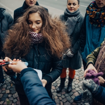 Pagrīdes zinātnieku laboratorija - jauno dejotāju iesvētības - Foto Jurģis Rikveilis