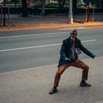 Pagrīdes zinātnieku laboratorija - jauno dejotāju iesvētības - Foto Jurģis Rikveilis
