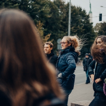 Pagrīdes zinātnieku laboratorija - jauno dejotāju iesvētības - Foto Jurģis Rikveilis