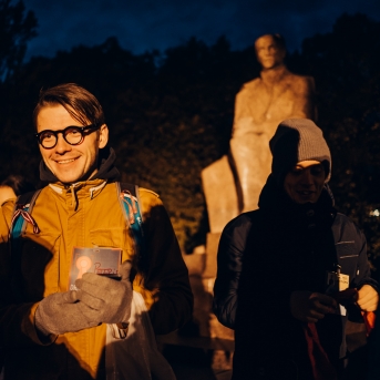 Pagrīdes zinātnieku laboratorija - jauno dejotāju iesvētības - Foto Jurģis Rikveilis