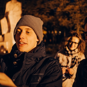 Pagrīdes zinātnieku laboratorija - jauno dejotāju iesvētības - Foto Jurģis Rikveilis