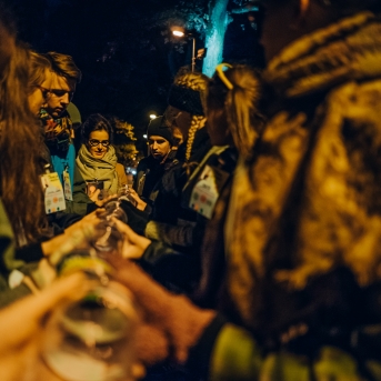 Pagrīdes zinātnieku laboratorija - jauno dejotāju iesvētības - Foto Jurģis Rikveilis