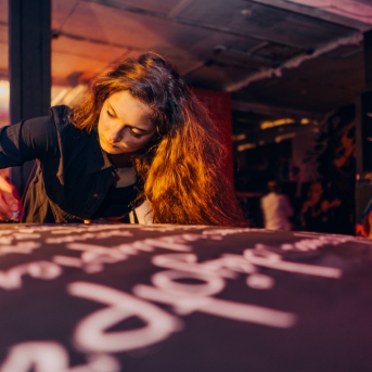 Pagrīdes zinātnieku laboratorija - jauno dejotāju iesvētības - Foto Jurģis Rikveilis