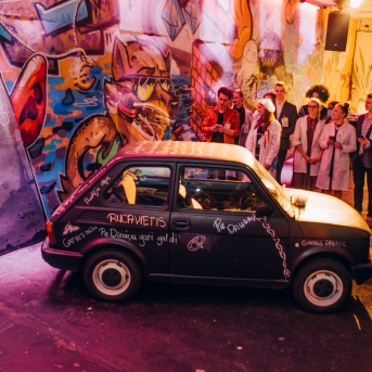 Pagrīdes zinātnieku laboratorija - jauno dejotāju iesvētības - Foto Jurģis Rikveilis