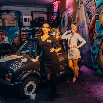 Pagrīdes zinātnieku laboratorija - jauno dejotāju iesvētības - Foto Jurģis Rikveilis