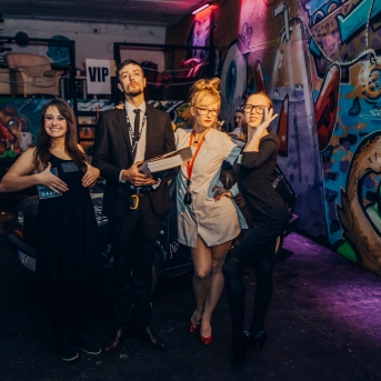 Pagrīdes zinātnieku laboratorija - jauno dejotāju iesvētības - Foto Jurģis Rikveilis