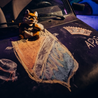 Pagrīdes zinātnieku laboratorija - jauno dejotāju iesvētības - Foto Jurģis Rikveilis