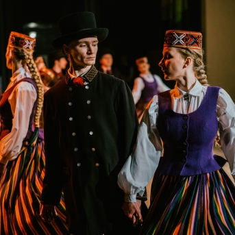 „Ceļā uz Deju svētkiem“ CATA kultūras namā, Cēsīs - Foto Jurģis Rikveilis, Reinis Bērze, Kārlis Lācis