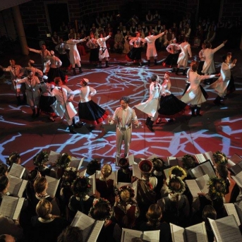 Gido Kokara Dziesmusvētku mantojums, LU lielajā aulā - Vakar Latvijas Universitāte Lielajā Aulā 