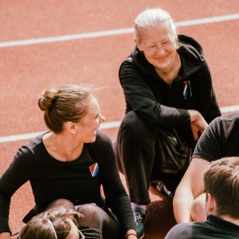 Dancis mēģinājumos Daugavas stadionā - Foto Jurģis Rikveilis