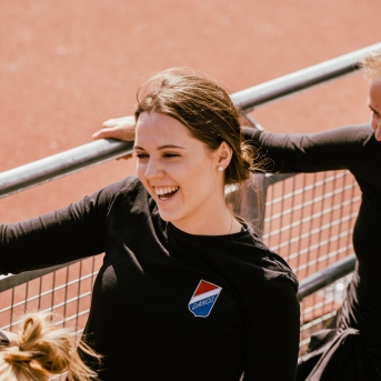 Dancis mēģinājumos Daugavas stadionā - Foto Jurģis Rikveilis