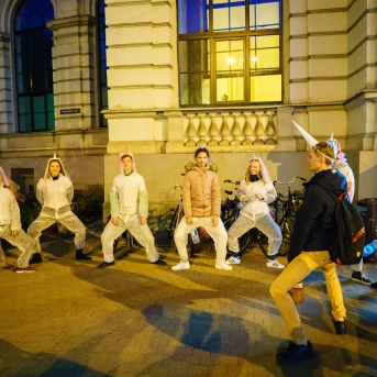 UNICORN - Jauno dejotāju iesvētības  - Foto Jurģis Rikveilis